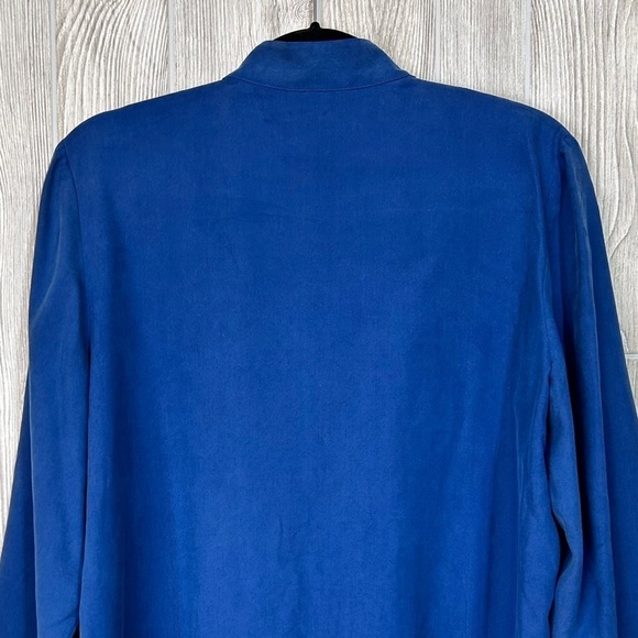 Vtg Francesca of Damon 100% Silk Sgt. Pepper Naval Majorette Blouse Top Sz 12 - Picture 10 of 11